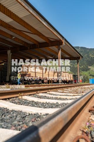 HNT STA AT SBG Verladung Sachsenburg Gleis HNT STA AT SBG Verladung Sachsenburg Gleis