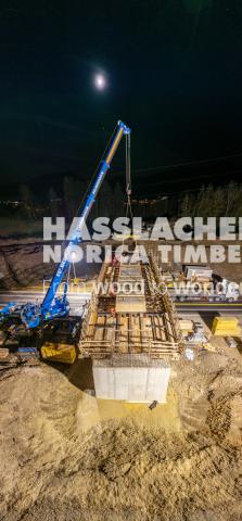 Holz-Beton-Verbundbrücke S 37 Holz-Beton-Verbundbrücke S 37