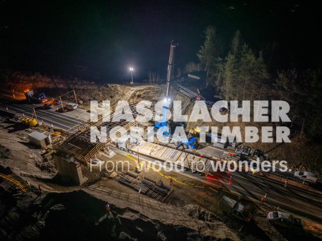 Holz-Beton-Verbundbrücke S 37 Holz-Beton-Verbundbrücke S 37
