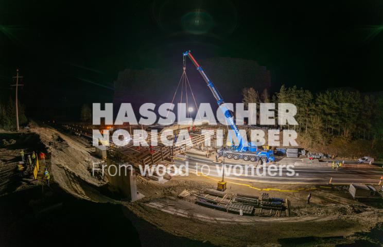 Holz-Beton-Verbundbrücke S 37 Holz-Beton-Verbundbrücke S 37