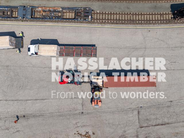 HNT STA AT SBG  Verladung Fürnitz Container 