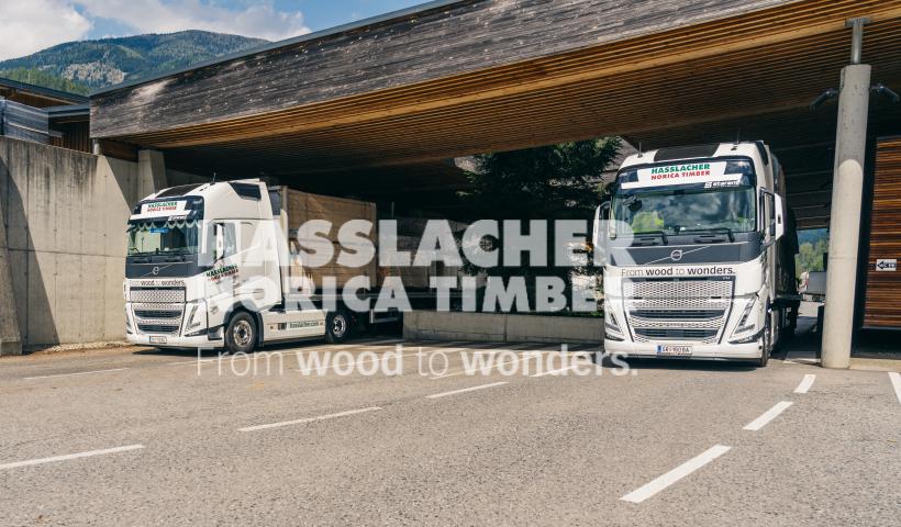 HNT STA AT SBG Beladung LKW Sachsenburg HNT STA AT SBG Beladung LKW Sachsenburg