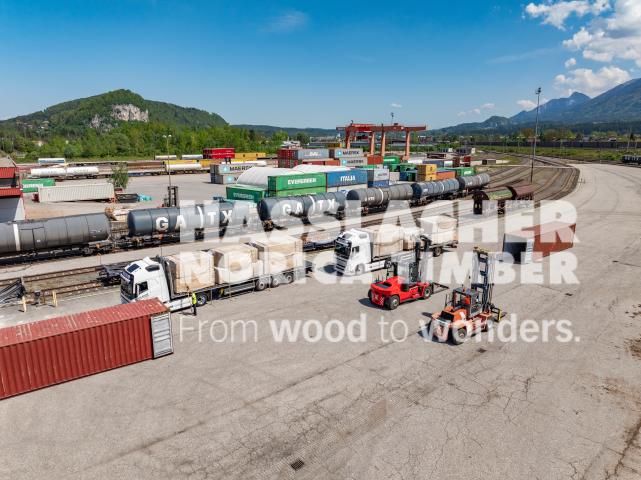 HNT STA AT SBG Verladung Fürnitz Container HNT STA AT SBG Verladung Fürnitz Container